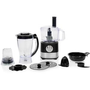 Princess Food Processor Küchenmaschine 1000W Schwarz, Silber