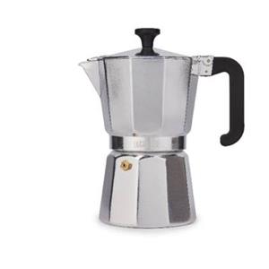 La Cafetière Espresso Maker, 6 Kopjes, Aluminium, Zilver - La Cafeti