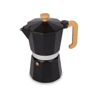 La Cafetière Espresso Maker, 6 Kopjes, Aluminium, Zwart - La Cafetiè