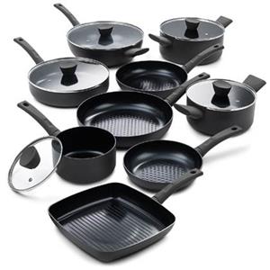 ISENVI Avon Chef Culinair set - Pannenset 9 delig - Ergo grepen