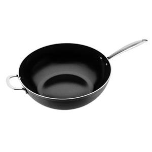 ISENVI Victoria Forged keramische wokpan 36CM - RVS greep