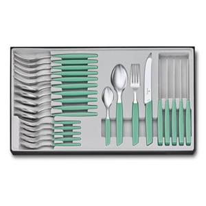 Victorinox - Swiss Modern Besteck-Set 24 tlg. Mint-Grün
