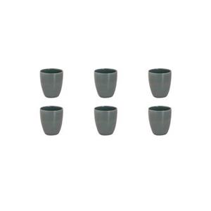 Mammoet Beker Spirit 30 cl Groen Stoneware 6 stuk(s)