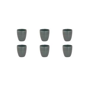 Mammoet Beker Spirit 30 cl Groen Stoneware 6 stuk(s)