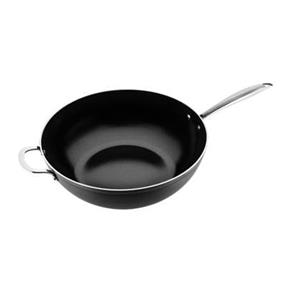 ISENVI Victoria Forged keramische wokpan 32CM - RVS greep