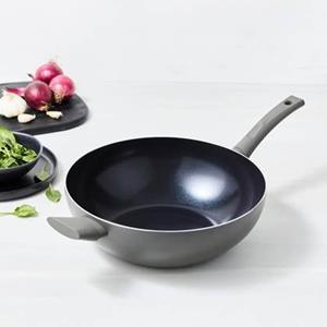 ISENVI Avon keramische wokpan 32 CM - Ergo greep