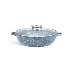 Edenberg Stonetec Line - Luxe Wokpan - Ø 32 cm - 5.5l - 3-laags