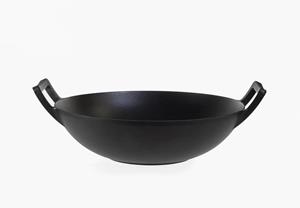 Relance Wadjan Wok-set - Wokpan - Gietijzer - 36 Cm - Zwart