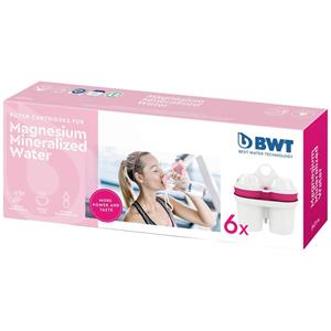 BWT magnesium mineralized water filtercartridges 6-pack (bestnr. 814136)