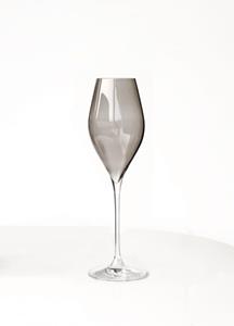 Sizland Dezign Champagne glazen Grace - Kristalglas - Grijs