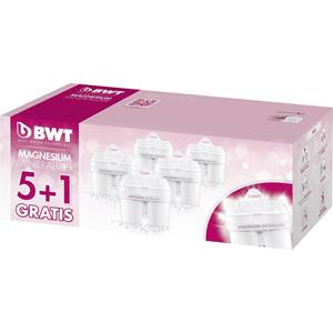 BWT Gourmet Edition Mg2+ (longlife), 5 + 1 Pack 0814135 Filter Wit