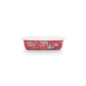 PIP STUDIO Flower Festival Flower Festival Backform dark pink 27,5 x 18,5 cm