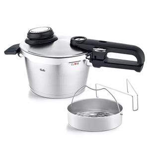 Fissler Schnellkochtopf »Vitavit Premium 18 cm, 2.5 L«, Edelstahl 18/10, mit gelochtem Einsatz