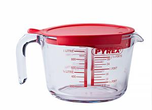 Pyrex Classic maatbeker met deksel