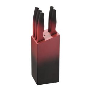 Michelino Messerblock »Messer-Set 6-teilig inkl. Holzblock« (6tlg)
