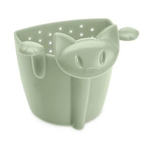 Koziol Teesieb »Miaou Eucalyptus Green 7.7 cm«, Kunststoff