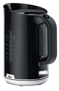 Braun Wasserkocher Breakfast1 Collection, 1,7 l Fassungsvermögen, BPA-frei, WK1100BK, 2200 W
