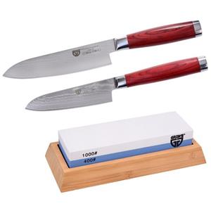 GRÄWE Damastmesser » Damaszener Messerset inkl. Wetzstein 400/100«