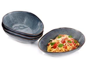 SÄNGER Pastateller »Darwin Pastaschalen Set«, (4 St), Modernes & Einzigartiges Design, spülmaschinengeeignet