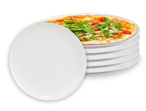 Luminarc Pizzateller »6x Arcoroc Teller 32 cm Durchmesser aus Opalglas für Pizza, Flammkuchen, Wraps«