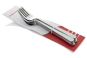 ZELLERFELD Gabel »6x Trendmax Gabel Besteck Menübesteck Edelstahl Silber Gabel Silber Glänzend« (6 Stück)