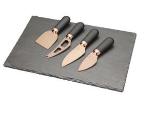 Herbertz Messer-Set » 360400« (Käsemesser Set inkl. Schieferplatte)