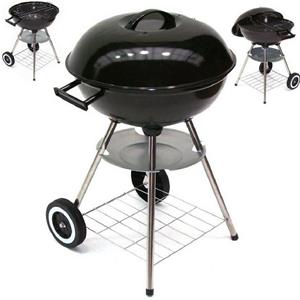 Apex Holzkohlegrill »Kugelgrill XL Holzkohlegrill 43cm Standgrill Rundgrill Kohle Grill BBQ 56514«