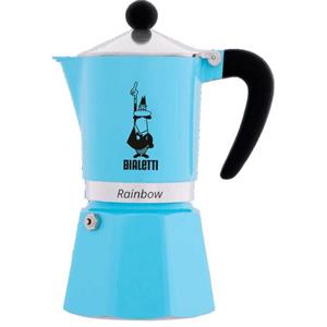 Bialetti Espressokocher Rainbow für 6 Tassen Hellblau