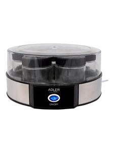 Adler Yogurt Maker + 7 glazen - 8 delig