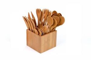 GRÄWE Besteckset BAMBOO natur