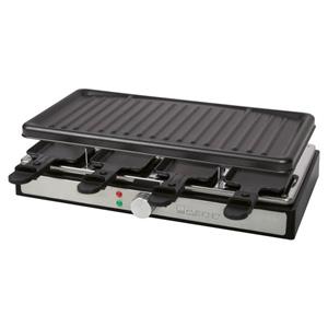 Clatronic Raclette RG 3757, zum Grillen und Überbacken, Cool Touch Gehäuse, abnehmbare Grillplatte, Antihaftbeschichtung, schwarz