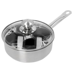 Demeyere Specialties 3 Eipocheerder vier inzetten, Zilver - Specialties 3 - Demeyere