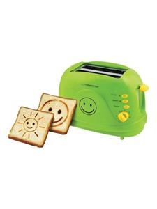 Esperanza Toaster EKT003 Smiley, für Kinder, Aufwärmen, Auftauen, Aufwärmen, Bilder auf Toast