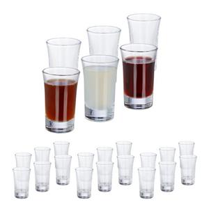 RELAXDAYS Schnapsglas »24 x Schnapsgläser 4cl«, Glas