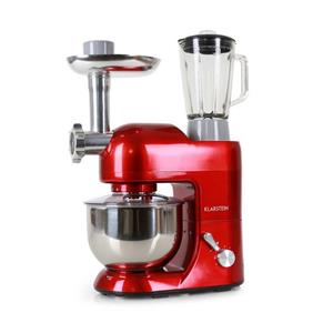 Klarstein Lucia Küchenmaschine 3-in-1 2000 W / 2,7 PS 5 Ltr Edelstahl BPA-frei