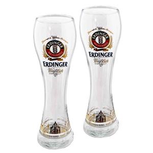 Ritzenhoff & Breker Bierglas »Erdinger Weizenbiergläser 500 ml 2er Set«, Glas
