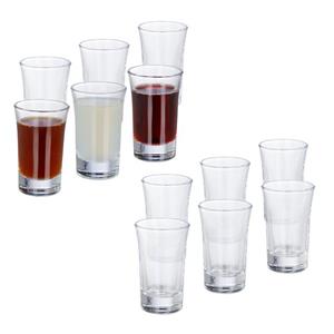 RELAXDAYS Schnapsglas »12 x Schnapsgläser 4cl«, Glas