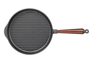 Skeppshult Grillpfanne »0028-T Buchengriff 28 cm«, Gusseisen (1-tlg)