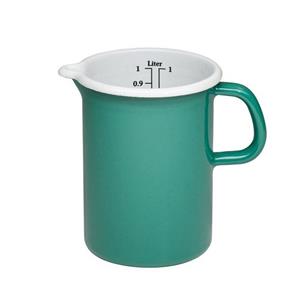 Riess Messbecher »Küchenmaß NATURE GREEN DARK«, Emaille