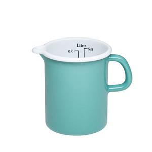 Riess Messbecher »Küchenmaß NATURE GREEN MEDIUM«, Emaille