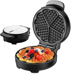 STEINBORG Waffeleisen SB-2050, 1000 W, Anftihaftbeschichtung, Cool-Touch-Technologie