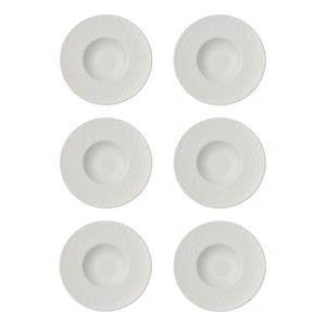 Villeroy & Boch Pastateller »Manufacture Rock Pastateller ø 28.0 cm 6er Set«, (6 St)