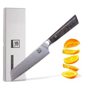 ZAYIKO Damastmesser »Damastmesser DAITO PROFI LINE Allzweckmesser - Ahornholz - VG-10 Stahlkern«