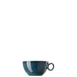 Thomas Porzellan Tasse »Loft by Rosenthal Colour - Night Blue Kombi-Obertasse«, Porzellan