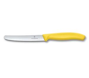 Victorinox Tomatenmesser,  Swiss Classic Tomaten- und Tafelmesser 6 Stck. gelb