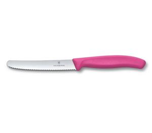 Tomatenmesser,  Swiss Classic Tomaten- und Tafelmesser 6 Stck. pink