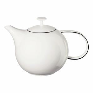 ASA SELECTION Teekanne »ligne noire mit Edelstahlsieb 1.5 L«, 1,5 l