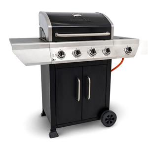 Nexgrill Gasgrill »4B Classic 4+1 Brenner, 14,1 KW«, mit Seitenkochfeld 2,5 KW, BxTxH: 124 x 118 x 61 cm