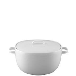 Rosenthal Suppenschüssel »Moon Weiß Terrine klein«, Porzellan
