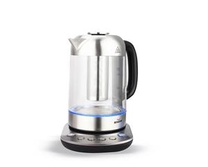 Wasserkocher 1,7L mit led & strix-control aus Edelstahl 1850 - 2200 Watt - Schäfer